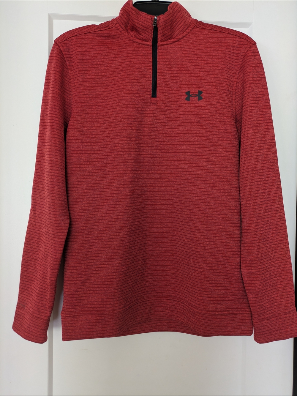 Under Armour Men’s Red Quarter-Zip Active Sweater